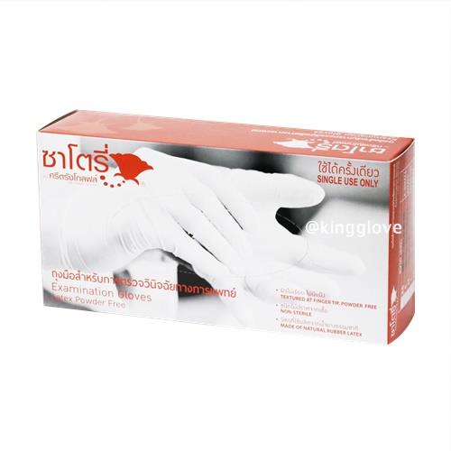 SRI TRANG GLOVES POWDER FREE LOF-BG ศรีตรังโกลฟส์ (กล่องสีน้ำตาล) (1 กล่อง บรรจุ 100 ชิ้น) สั่งขั้นต่ำ 20 กล่อง คละไซส์ได้