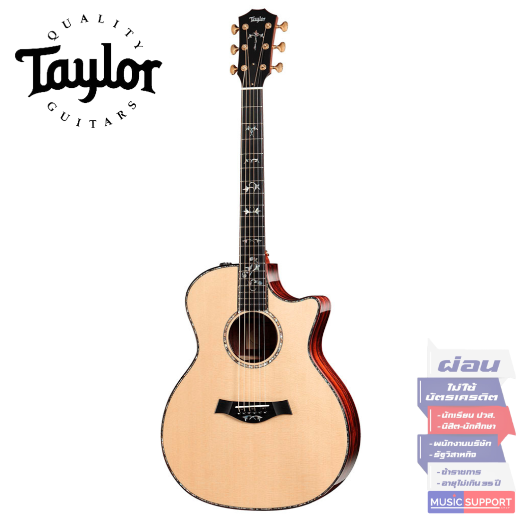 TAYLOR 914CE-2018-V CLASS BRACING/CASE กีตาร์โปร่งไฟฟ้า