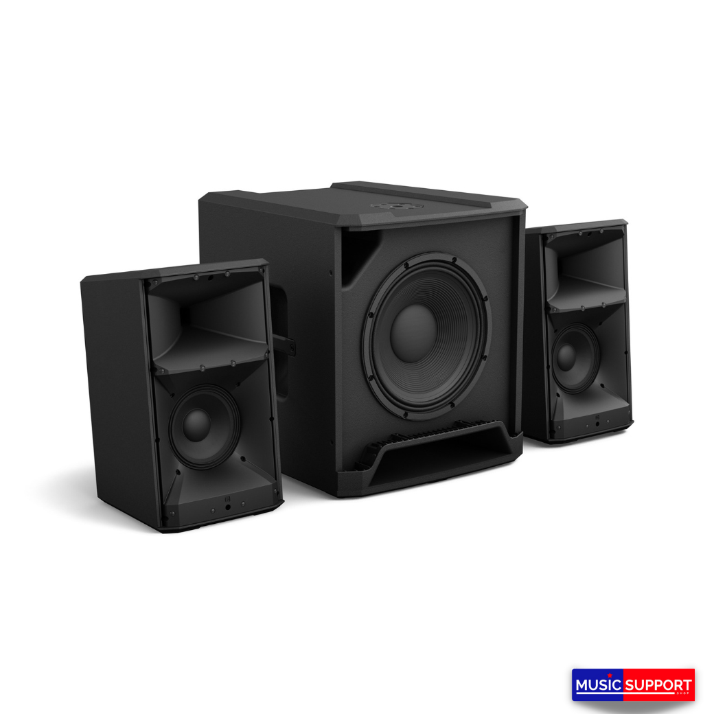 LD Systems Dave 12 G4X Compact 2.1 powered PA system