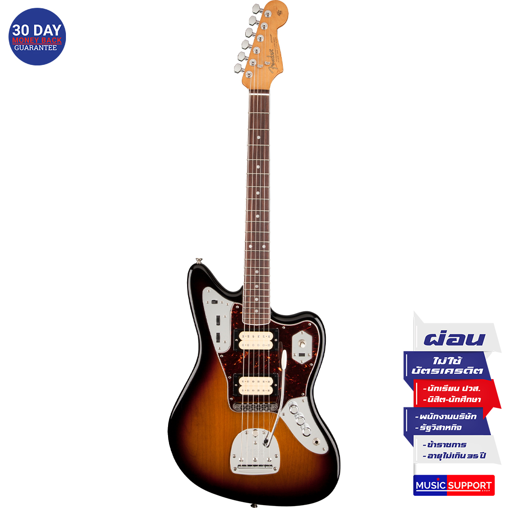 กีตาร์ไฟฟ้า Fender Kurt Cobain Jaguar 3Tone Sunburst