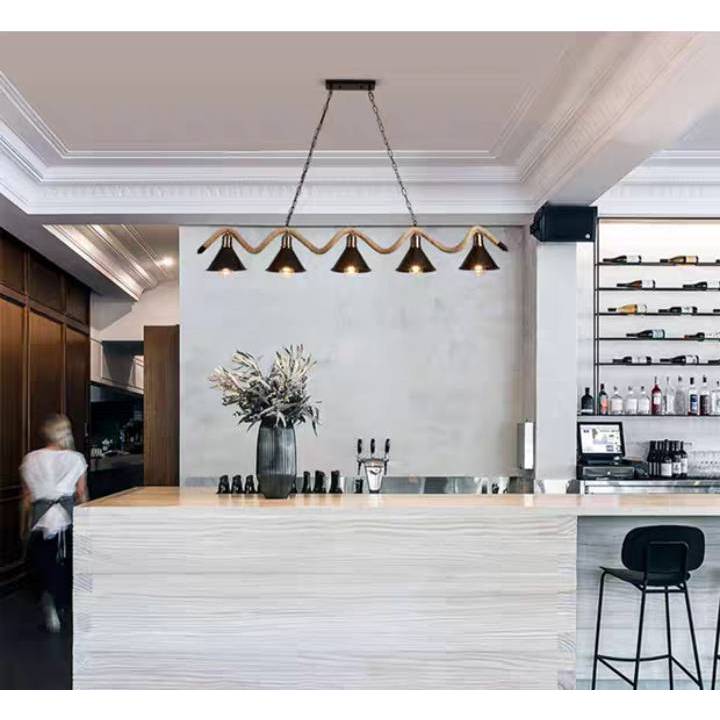 CT192A159 SOTMIA โคมไฟระย้าแบบอเมริกัน โคมไฟย้อนยุคในชนบท Lamp