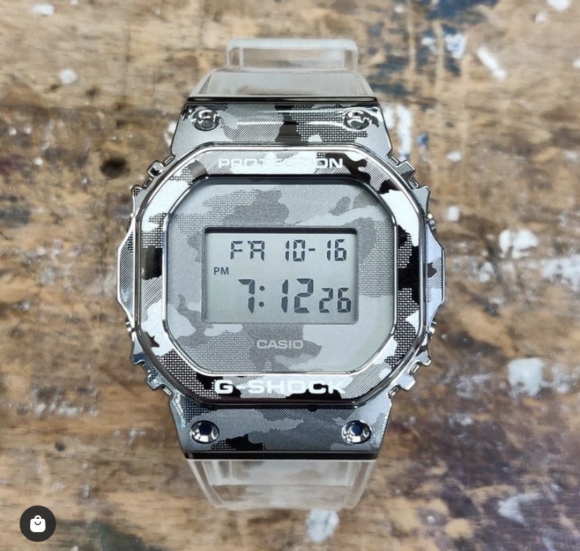 G-Shock Metal Face Camo Jelly GM-5600SCM