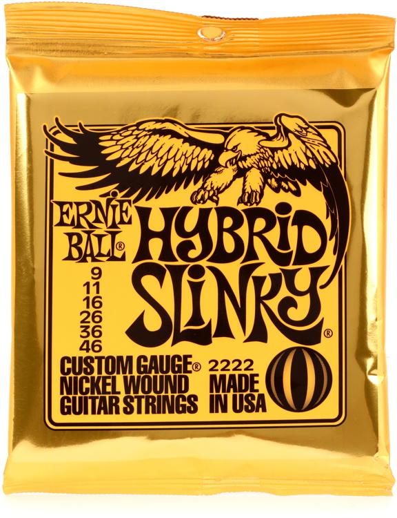 สายกีตาร์ไฟฟ้า ERNIE BALL HYBRID SLINKY 09-46 2222