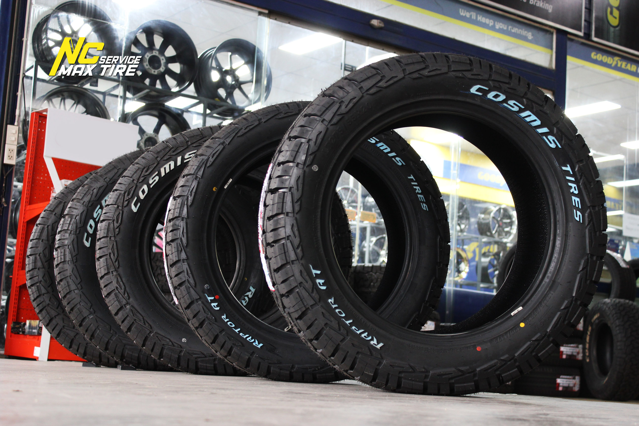 โปรไลฟ์สด ชุดออฟโรดขอบ17 / ล้อ+ยาง / ล้อแม็ก Cosmis Devil M-8I / ยาง Cosmis raptor AT 265/65R17