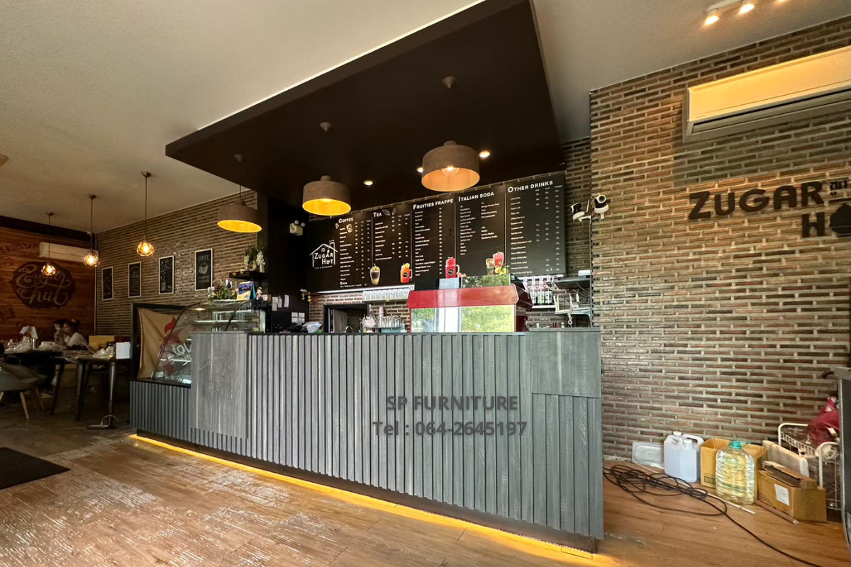 เคาน์เตอร์คาเฟ่ สไตล์ Sweet loft