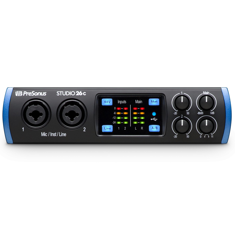PreSonus Audio Interface Studio 26C