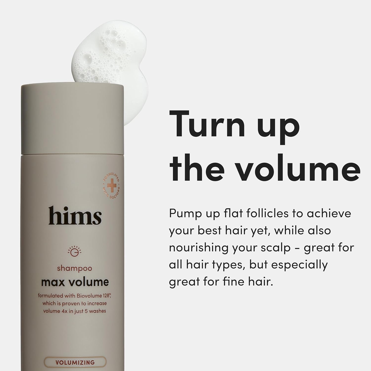 hims Max Volume Shampoo แชมพูสระผมเพิ่มวอลลุ่ม