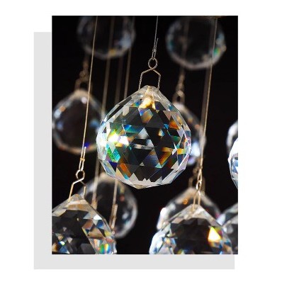 CT195A170 SOTMIA โคมระย้า โคมไฟระย้าโถงบรรได Chandelier แชนเดอเรียยาว