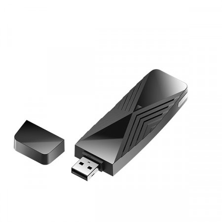 D-Link DWA-X1850 Next-generation Wi-Fi 6 AX1800 Dual-band Speeds up to 600 Mbps (2.4 GHz) / 1200 Mbps (5 GHz)