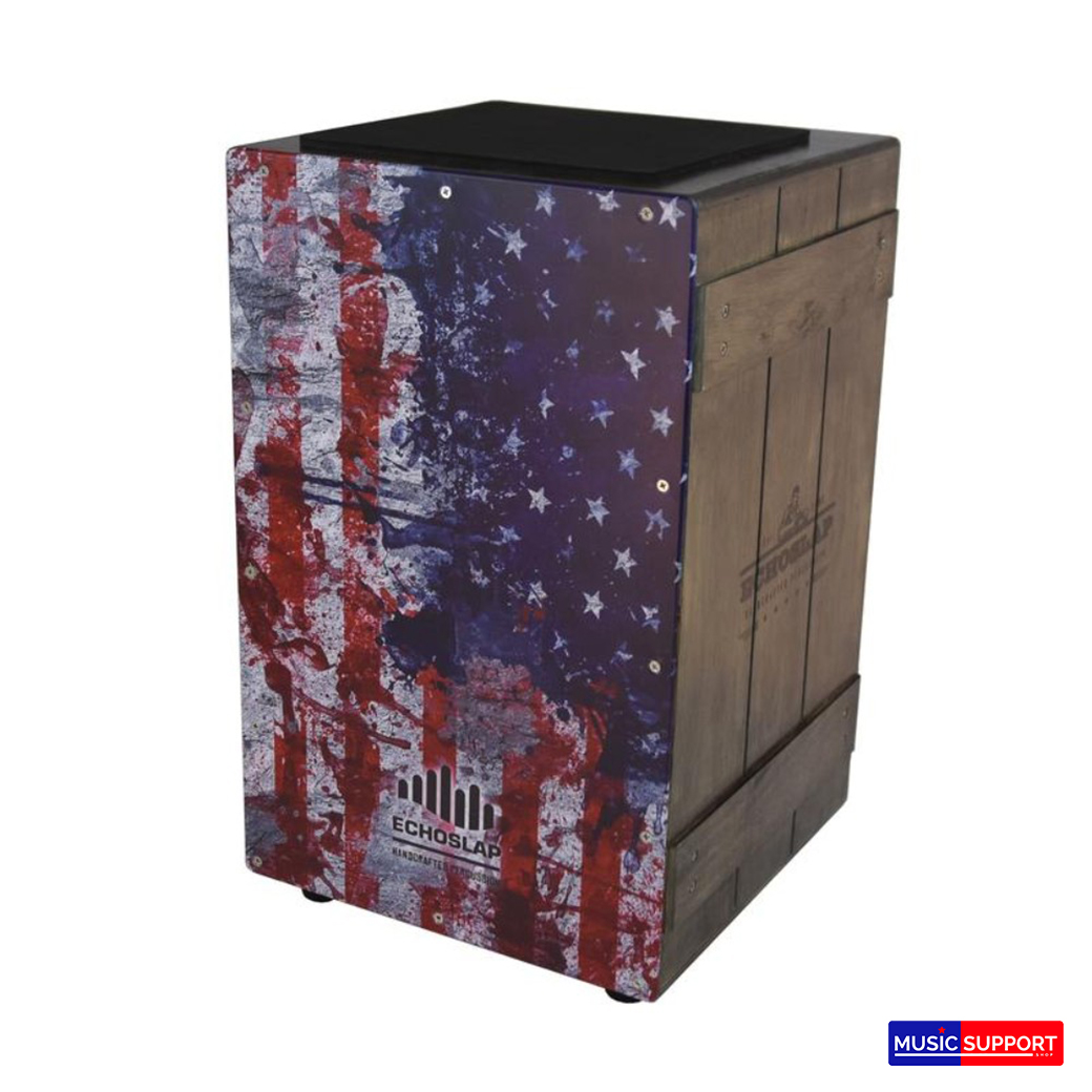 Echoslap Cajon Vintage ถังเก่า USA / คาฮองลายวินเทจUS
