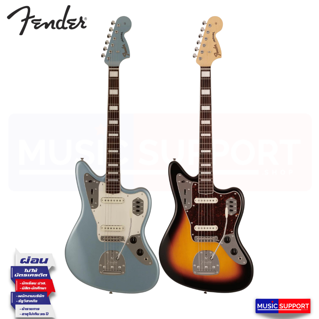 กีตาร์ไฟฟ้า FENDER 2023 COLLECTION, MIJ TRADITIONAL LATE 60S JAGUAR