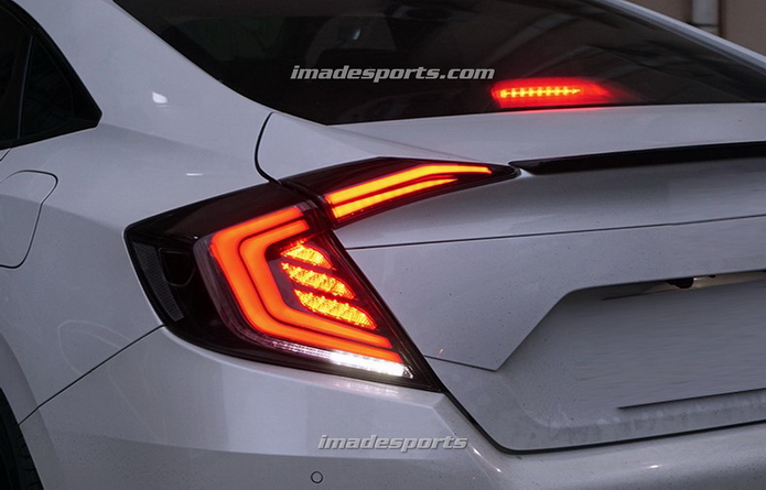 โคมไฟท้าย Civic FC LED Euro style V4