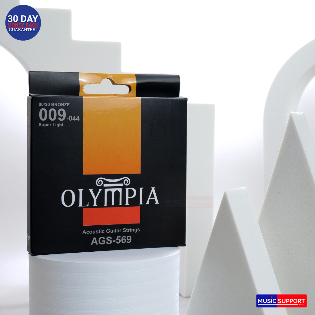 สายกีตาร์โปร่ง Olympia AGS-569 (เบอร์ 9-44)