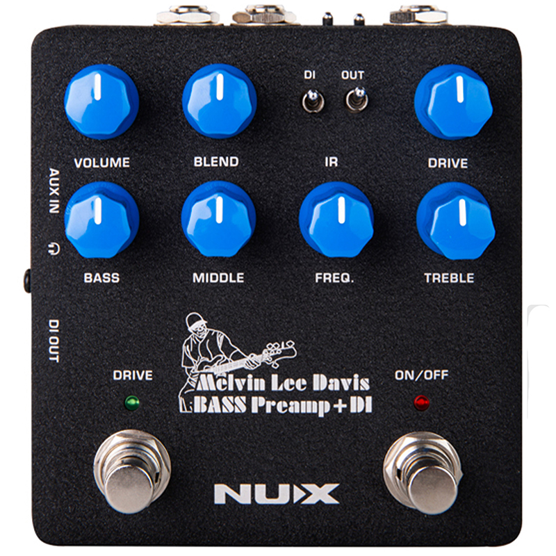NUX Melvin Lee Davis Bass Preamp + DI (NBP-5) เอฟเฟคเบส