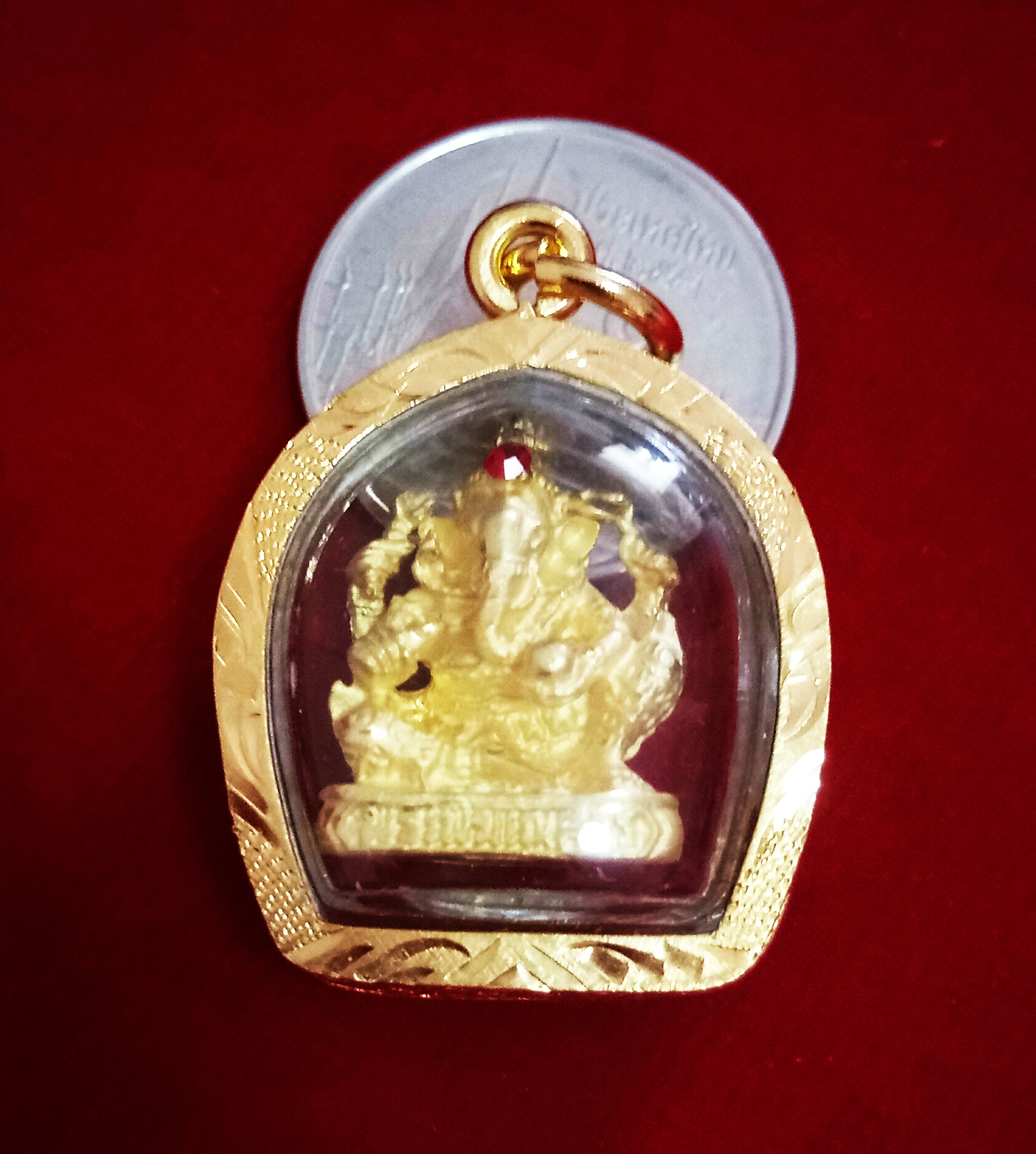องค์พระพิฆเนตร-เลี่ยมกรอบไมครอนเกรดA (ขายขั้นต่ำ 50 ชิ้น)