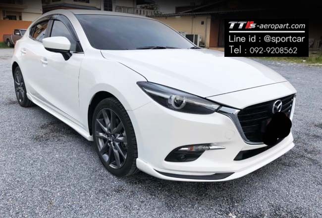 ชุดแต่งMazda3 2018 2017 ทรง OEM สเกิร์ตแต่งMazda3 Skyactiv ชุดแต่งรอบคัน มาสด้า3 แต่งสวย