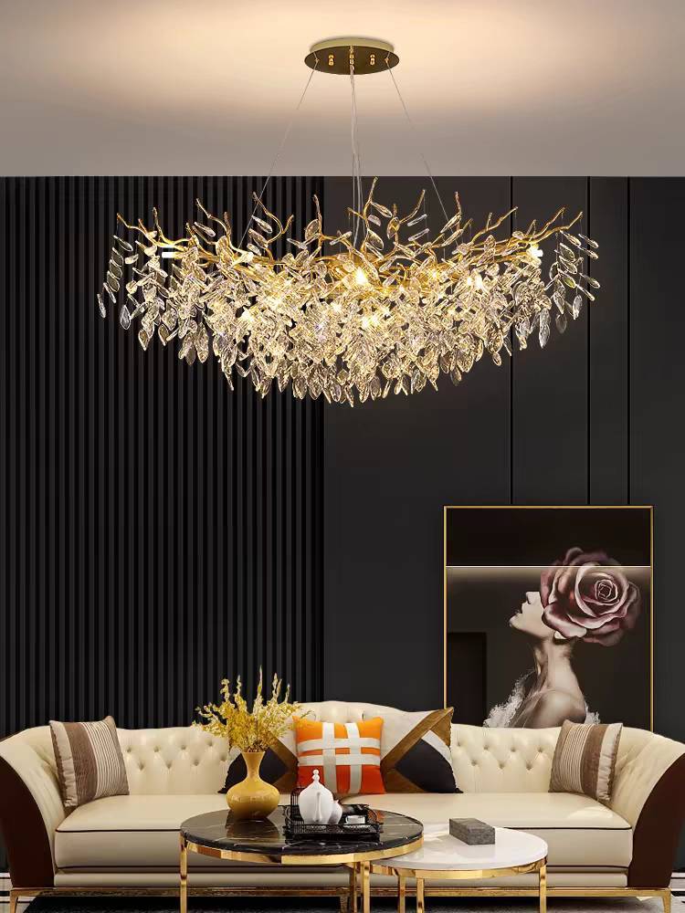 CT207A233 SOTMIA chandelier โคมระย้า โคมโต๊ะทานอาหาร แชนเดอเรีย Lamp ไฟยาว สไตล์ฝรั่งเศส