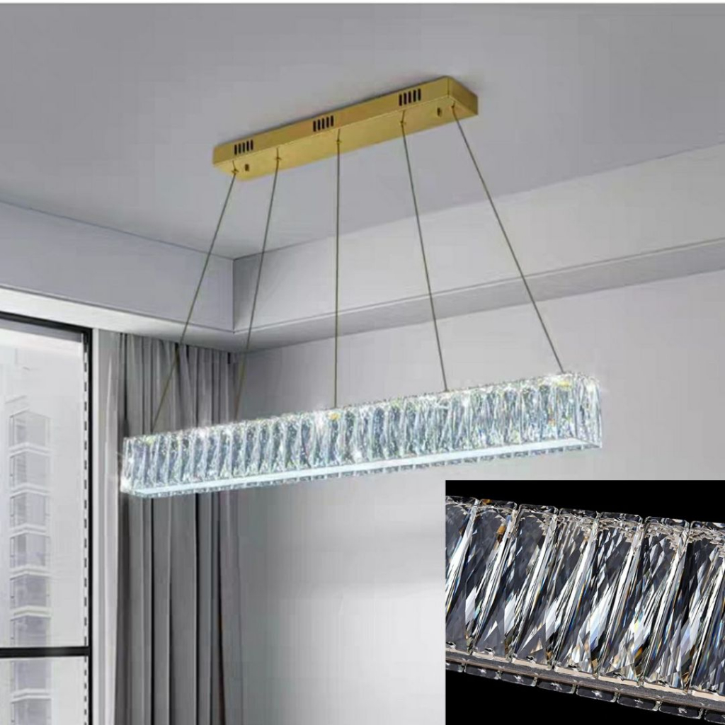 CT181A135 SOTMIA โคมไฟระย้าห้องรับประทานอาหาร โคมไฟระย้า โคมไฟคริสตัล โคมไฟห้องรับประทานอาหาร โคมไฟบาร์