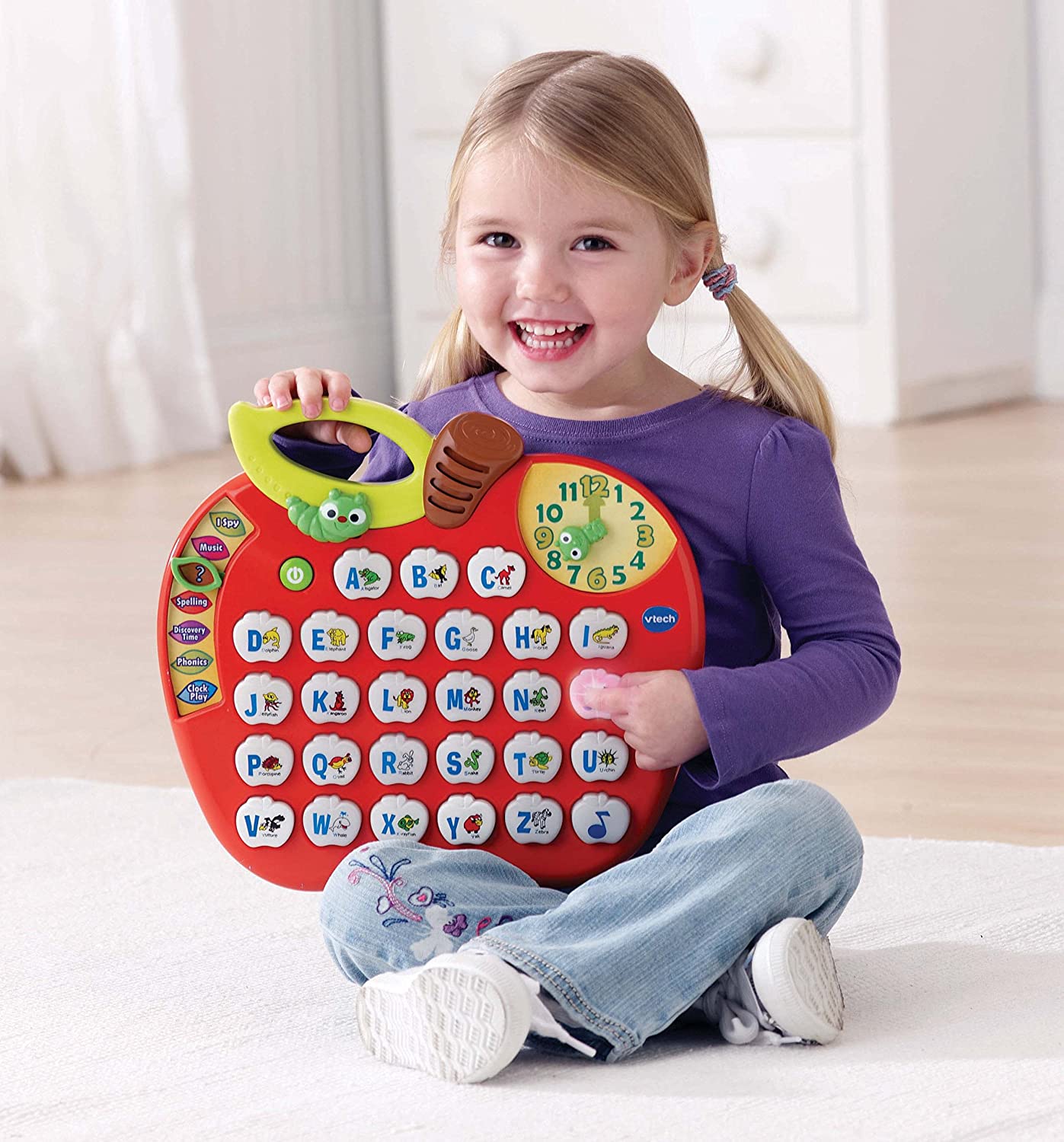 VTech Alphabet Apple ของเล่นเสริมทักษะ แอปเปิ้ลสอนอักษรภาษาอังกฤษ