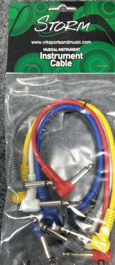 สายพ่วงเอฟเฟค Storm PT-101L-1 แบ่งขาย 1 เส้น คละสี