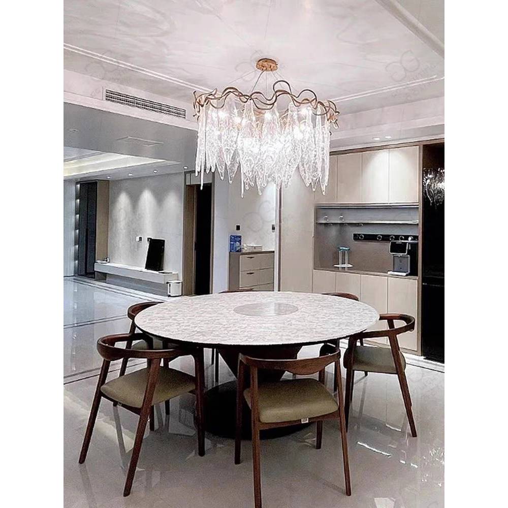 CT200A193 SOTMIA Chandelier crystal lamp โคมไฟ โคมไฟระย้าโต๊ะทานข้าว Chandelier แชนเดอเรียยาว Lamp