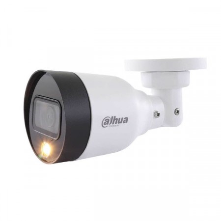 Dahua DH-IPC-HFW1239S1-A-LED 2MP Entry Full-color Fixed-focal Bullet Netwok Camera, IP67, built-in Mic