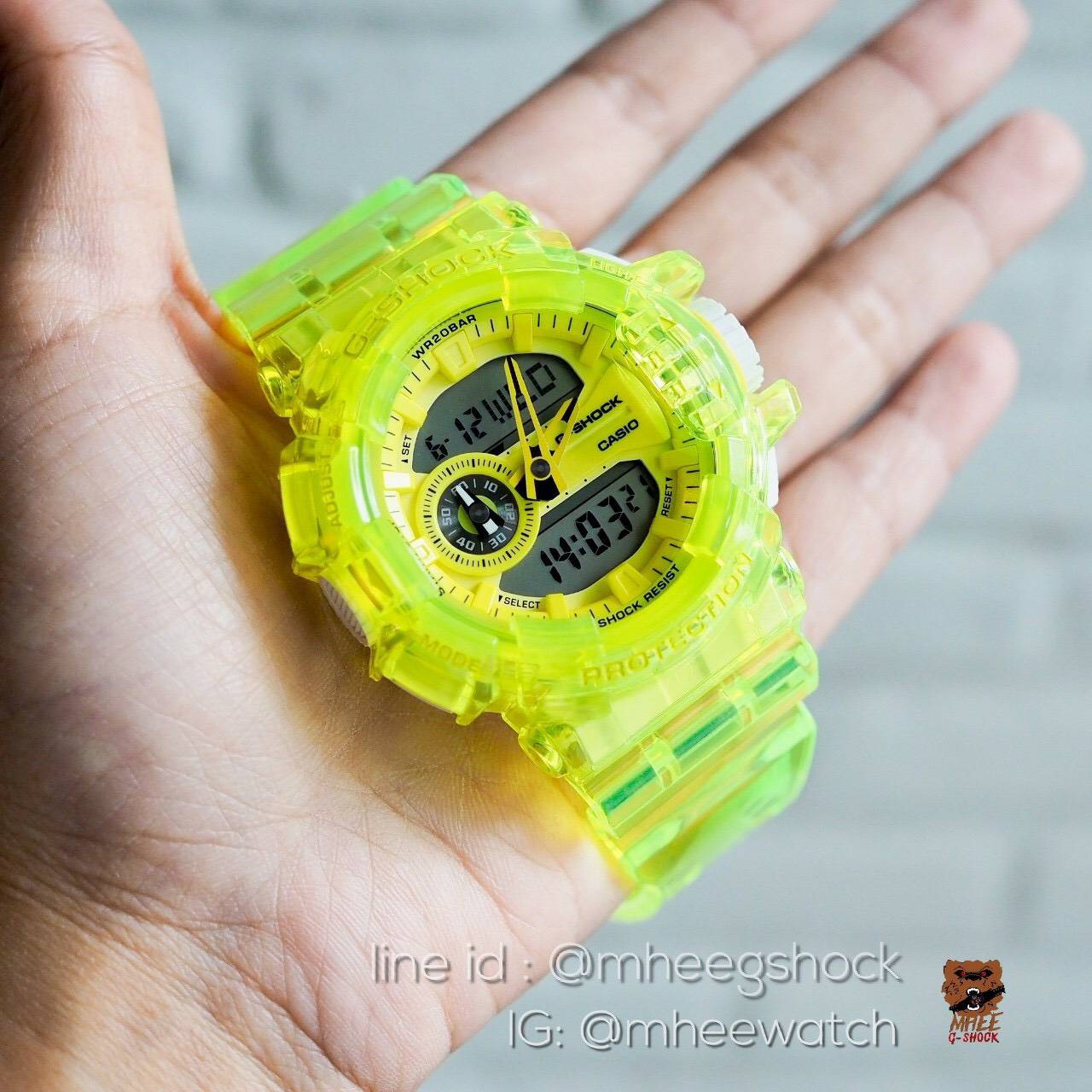 G-Shock รุ่น GA-400SK เรืองแสง ตัวเรือนแท้ มือ1 ประกันศูนย์