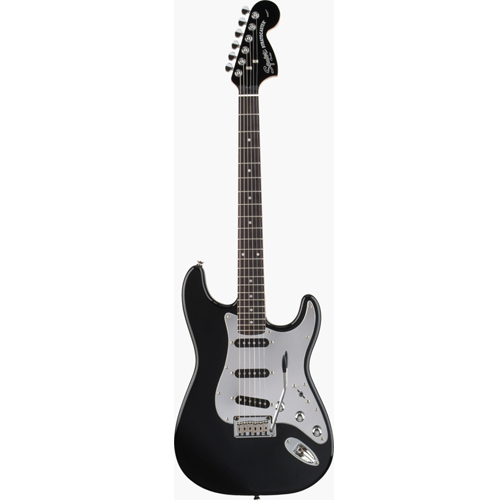 กีตาร์ไฟฟ้า SQUIER BLACK & CHROME Strat