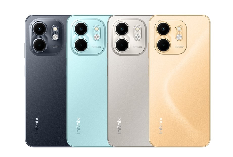 [ประกันศูนย์ 1 ปี] สมาร์ทโฟน Infinix SMART9 (3+64) I 120Hz หน้าจอใหญ่ 6.7" ลำโพงคู่