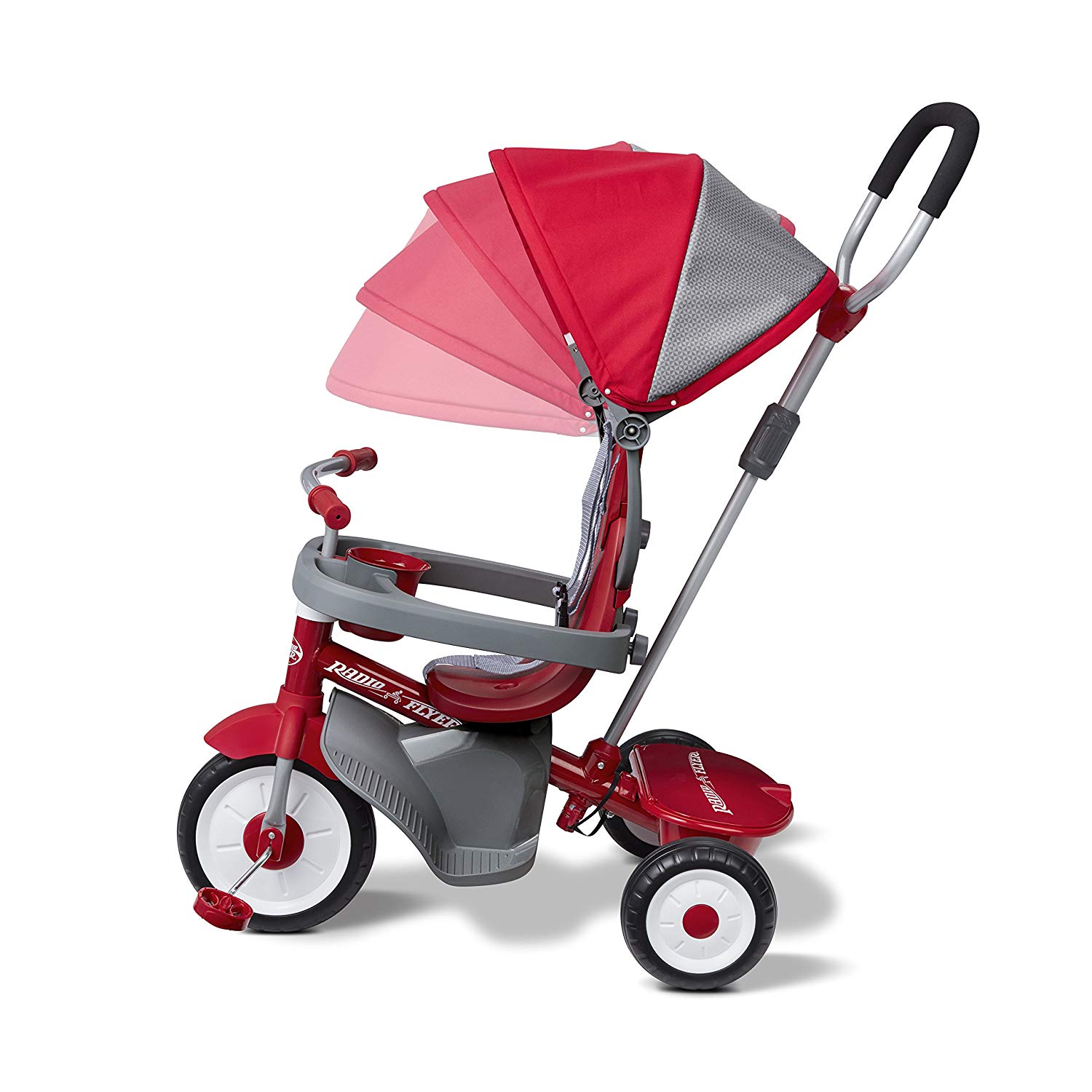 Radio Flyer 4 in 1 Trike, Red จักรยานสามล้อ ใช้ตั้งแต่เด็กเล็กถึงเด็กโต มีที่พักเท้า