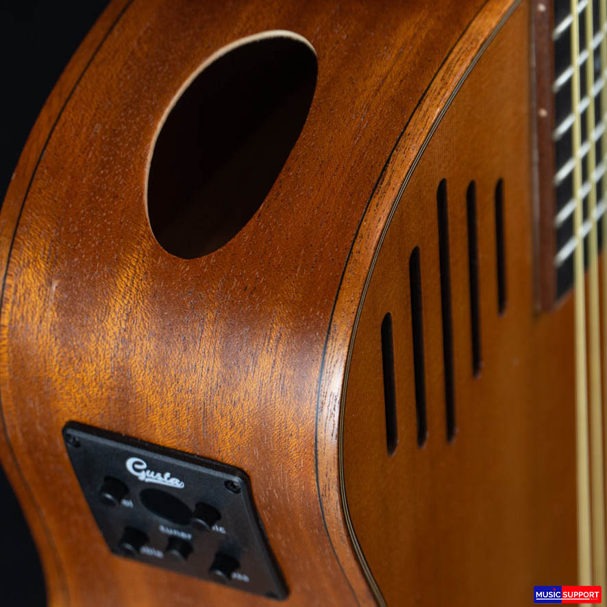 กีต้าร์โปร่งไฟฟ้า Gusta OM-JE