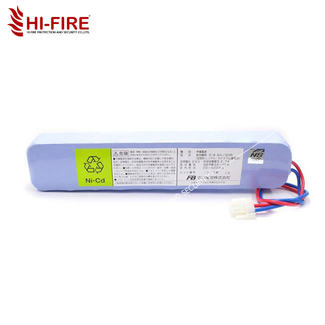 แบตเตอรี่ตู้ไฟอลาม รุ่น 24V 0.9 Ni-CD Battery 24 VDC, 0.9 AH ยี่ห้อ Nohmi