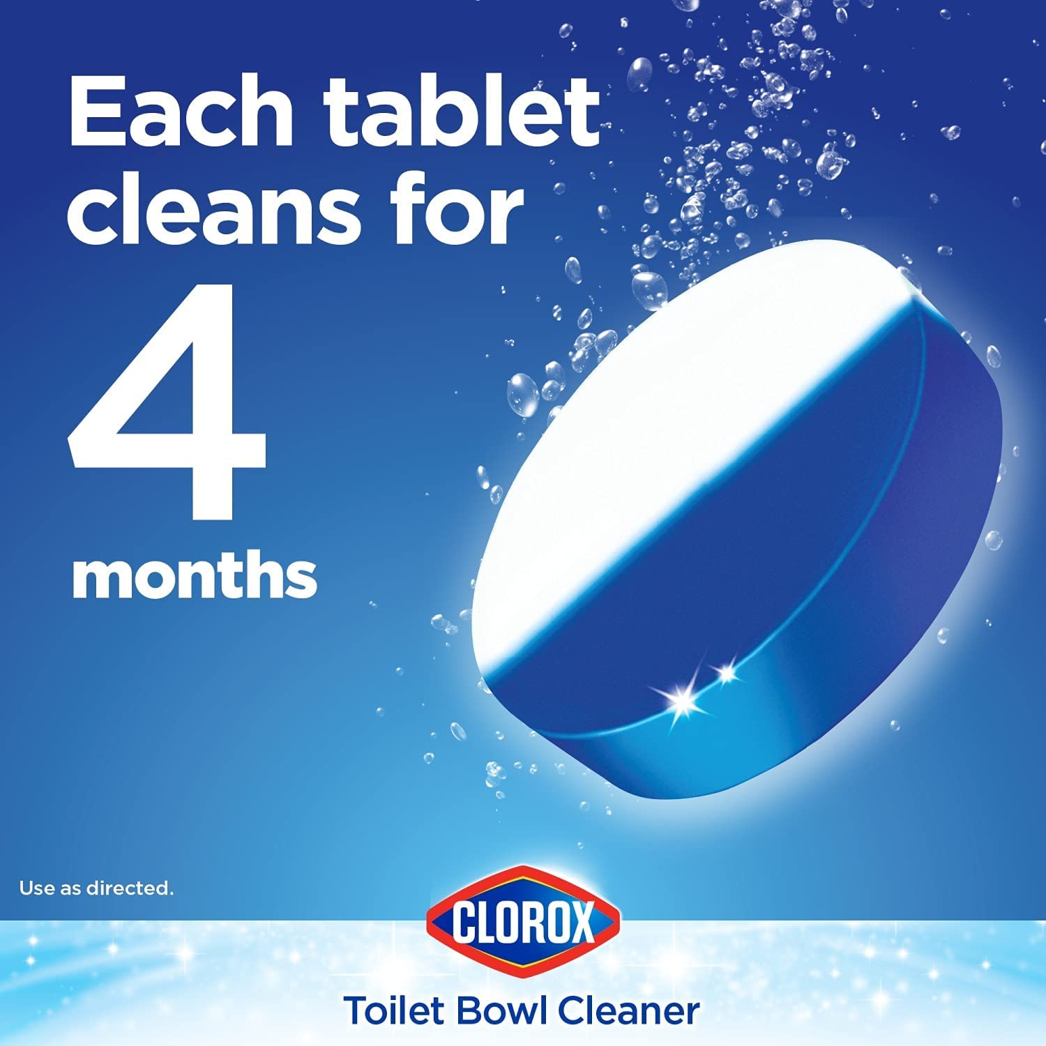 Clorox Automatic Toilet Bowl Cleaner เม็ดทำความสะอาด ฆ่าเชื้อโรค โถชักโครกอัตโนมัติ