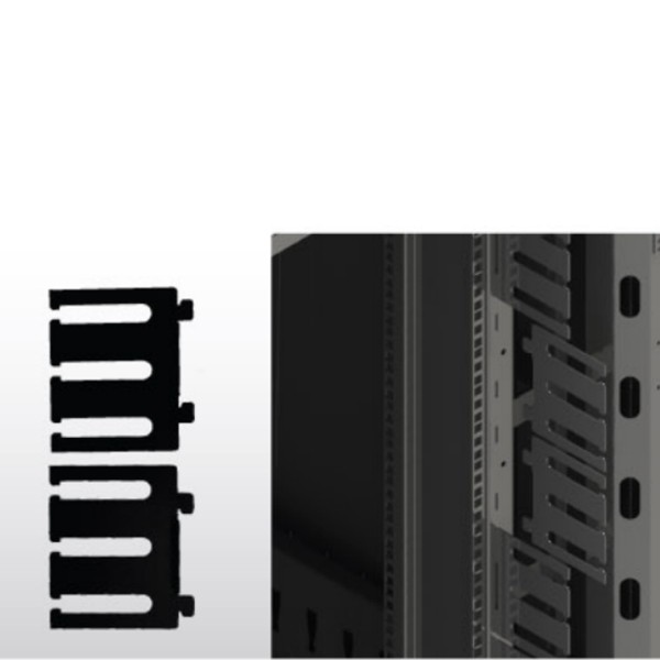 G7-06005 VERTICAL FRONT CABLE MANAGEMENT ใช้กับตู้หน้ากว้าง 80 cm. 2 ชิ้น/Pkg