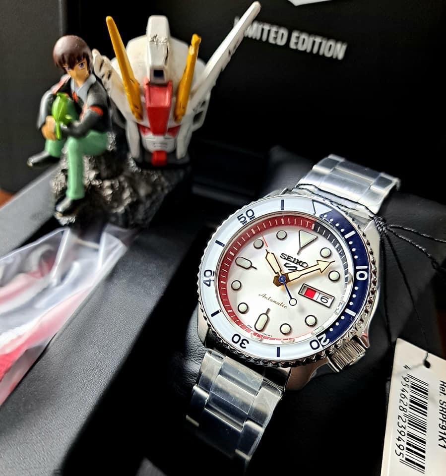 Seiko 5 Sports Thailand Limited Edition ปี2563 ผลิต2563เรือนอนาคตไกลมาก ฉายากันดั้มไทยแลน์