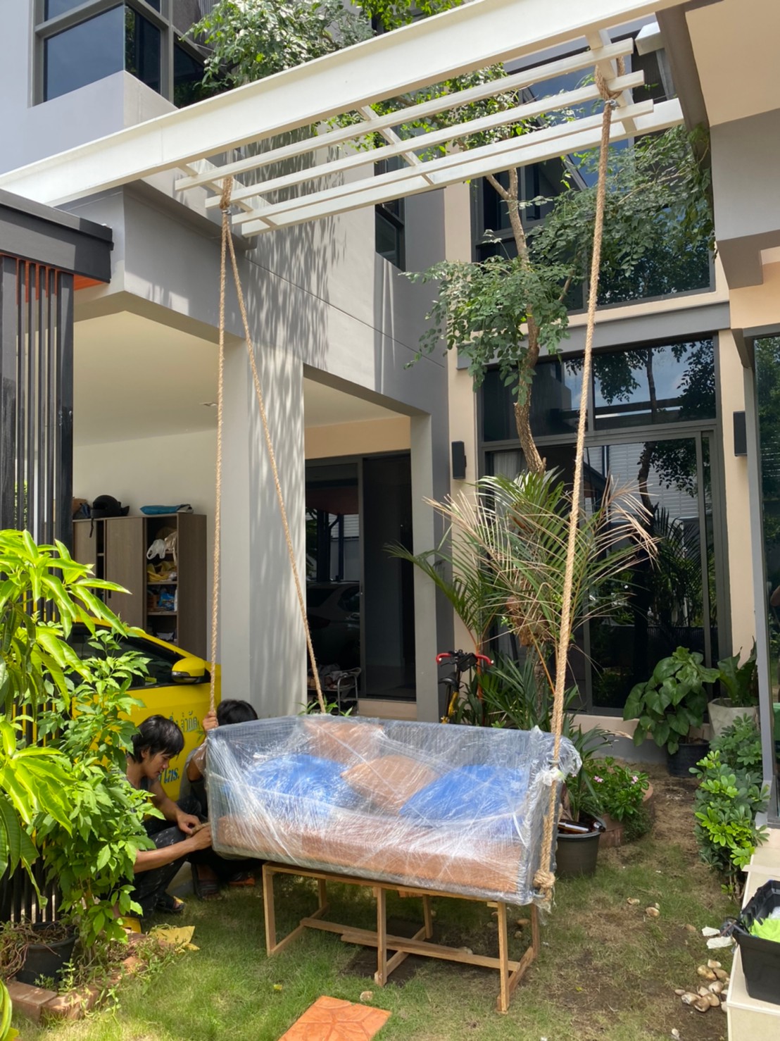 ชิงช้าหวายเทียม SW005 (คุณรสา)