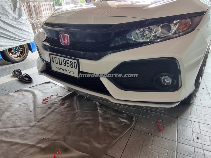 ลิ้นหน้า Active Honda Civic 5D 2018-2020 (Minor)