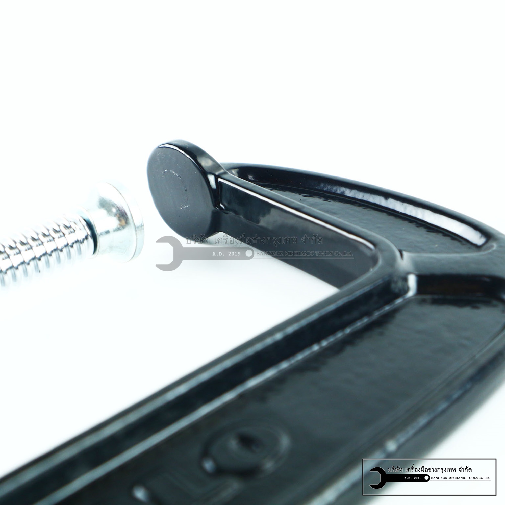 SOLO ซีแคมป์ 3นิ้ว ตัวซี เหล็กจับชิ้นงาน รุ่นงานหนัก C-CLAMP