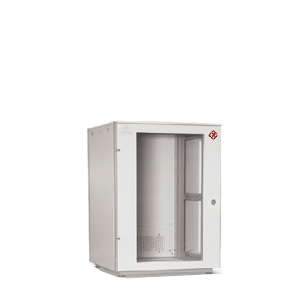 G3-60615 19” GERMAN RACK 15U (60 x 60 cm.) Two-Tone White-Gray