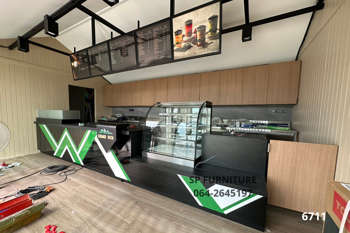 เคาน์เตอร์ร้านกาแฟชาวดอย เคาน์เตอร์ขายกาแฟ