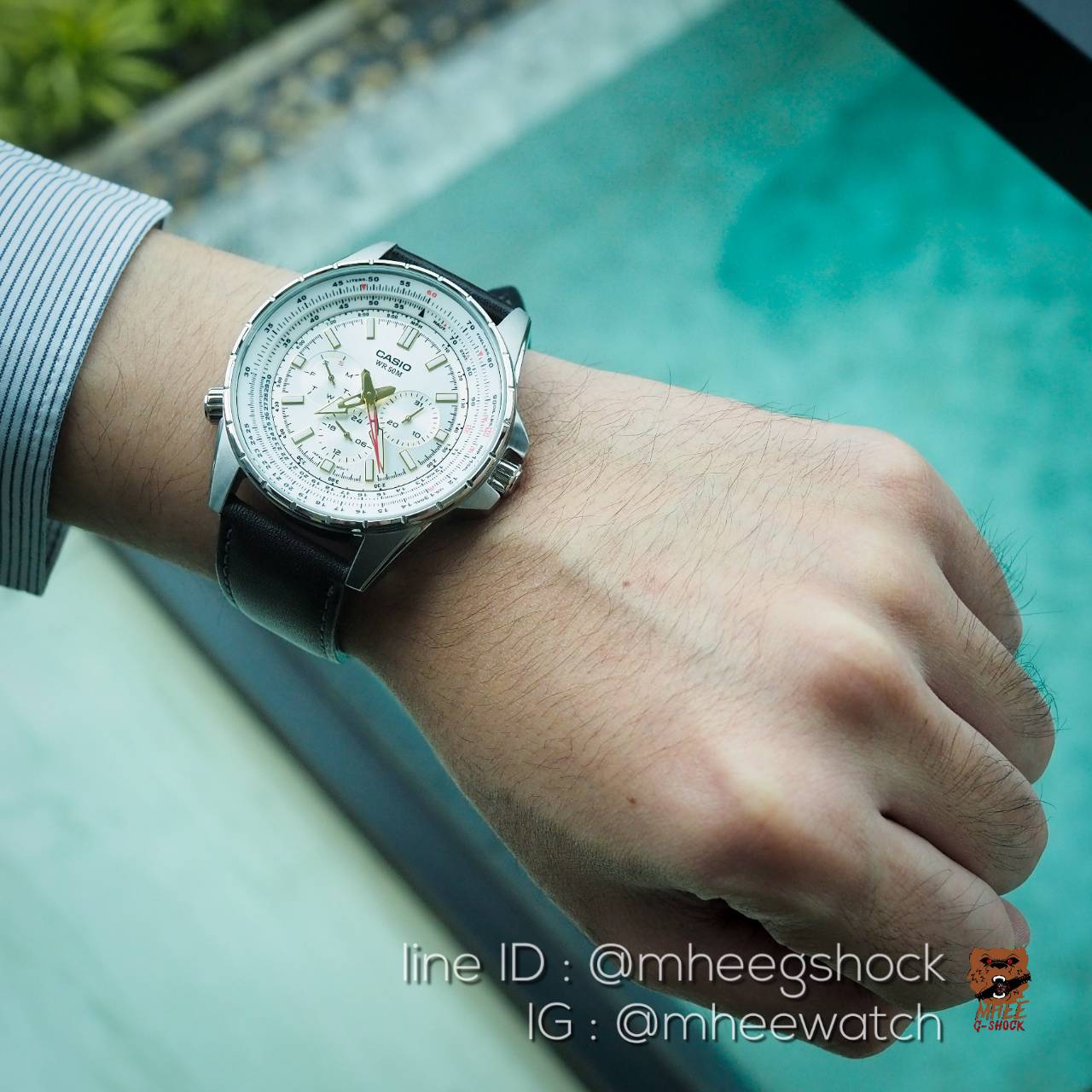 นาฬิกาข้อมือ Casio Gravity Master ของแท้ 100% ประกันศูนย์ Central