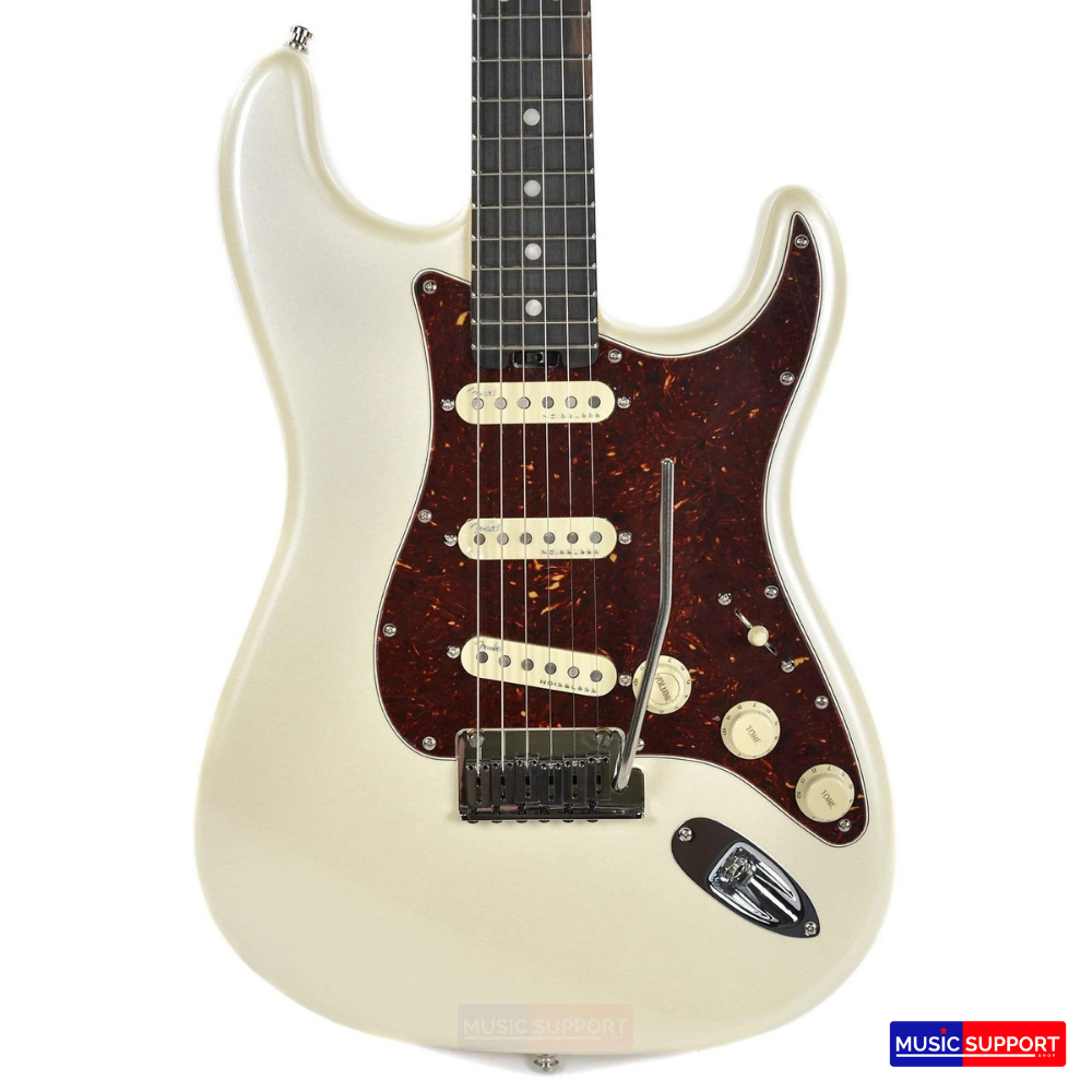 กีตาร์ไฟฟ้า Fender American Elite Stratocaster EB Olympic Pearl