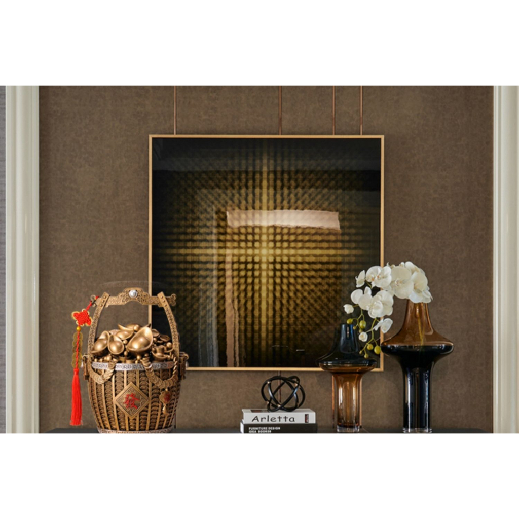 CT159B113 HAOYUN ตะกร้าเงิน กระปุ๊กออมสิน ของมงคล เสริมฮวงจุ้ย ของขวัญขึ้นบ้านใหม่ ของขวัญ