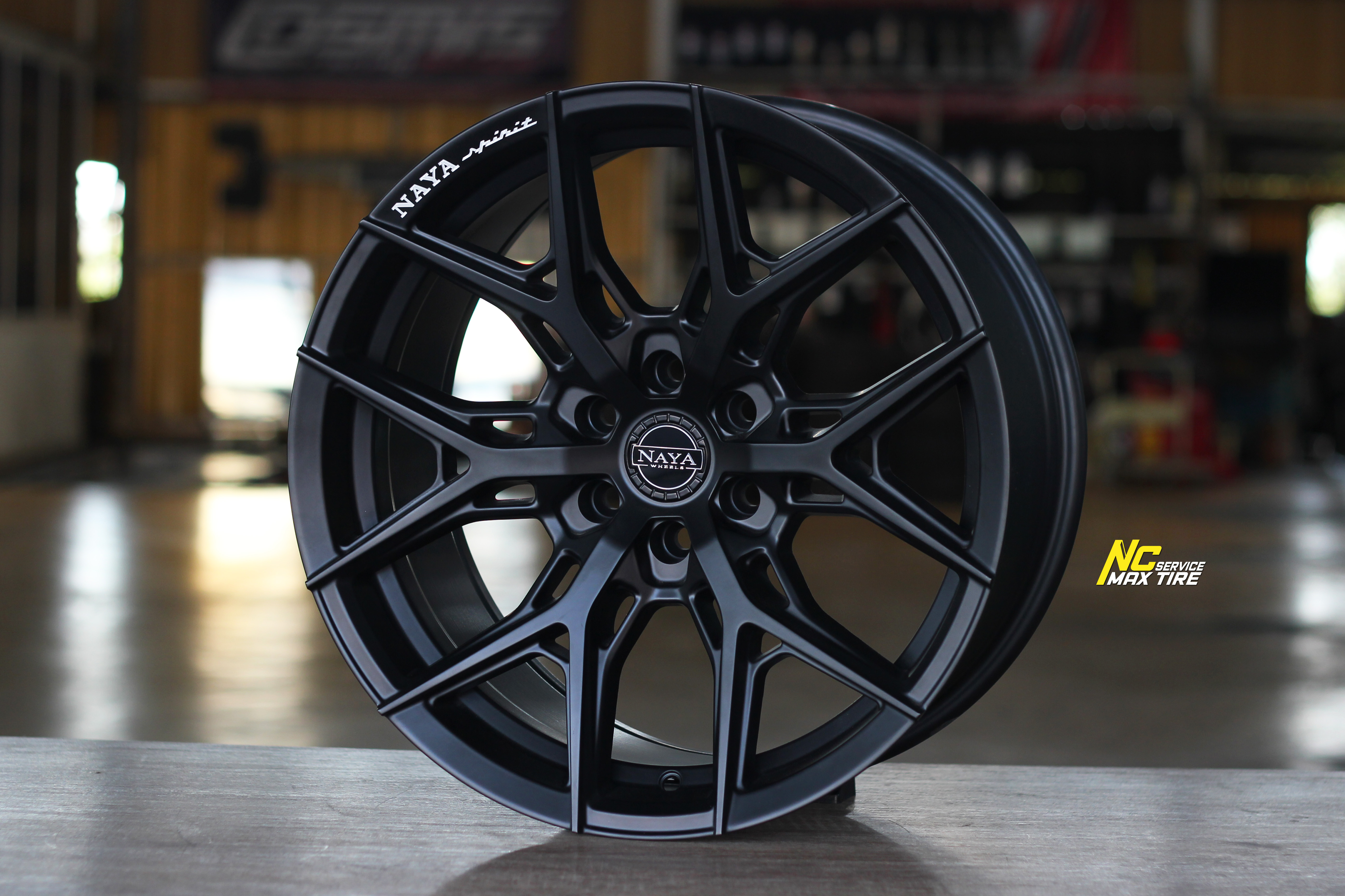 ล้อแม็กขอบ18 / Cosmis / NAYA / Alpha-6 / NAVARA / 18x9.0 6H114.3 ET20 / ล้อแม็กสีดำด้านทั้งวง / ล้อแม็กสำหรับกระบะ / นิสสันนาวาร่า