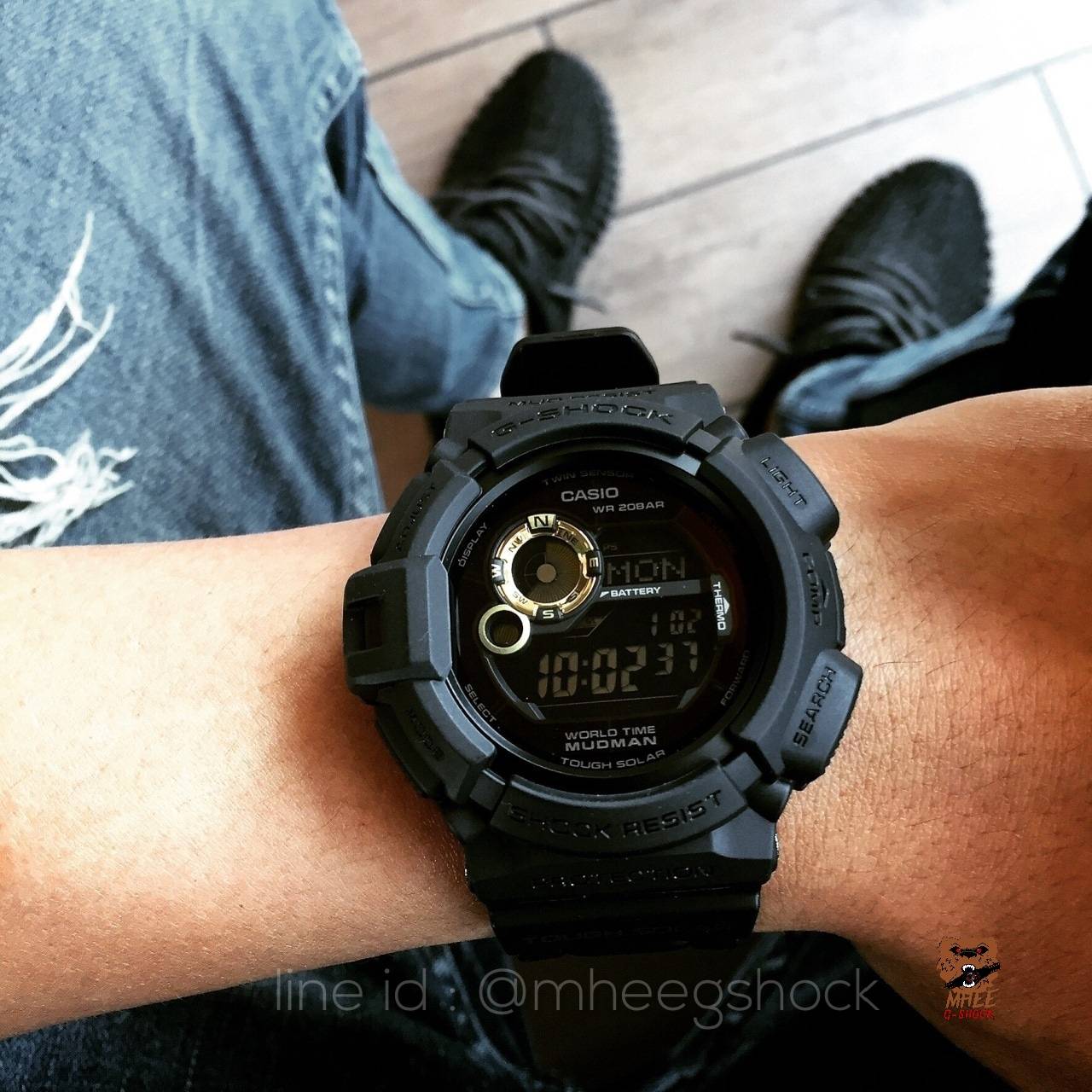 G-Shock Black Gold รุ่น G-9300GB-1 ของแท้ ประกันศูนย์