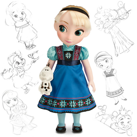 [พร้อมส่ง] Disney Animators Collection Elsa Doll - 16 รุ่น 3