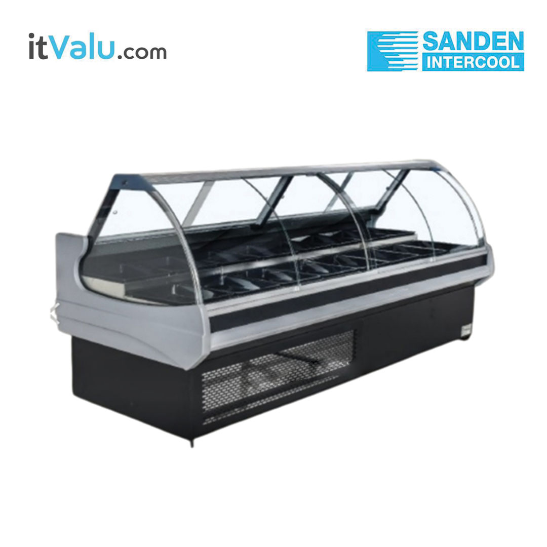 ตู้แช่เย็น SANDEN ตู้โชว์เนื้อฝากระจกสไลด์ รุ่น SMA-1970L น้ำหนัก : 210 กก. ขนาด : 195 x 110 x 124 cm. รับประกันคอมเพรสเซอร์ : 1 ปี ความเย็น : 1 ปี