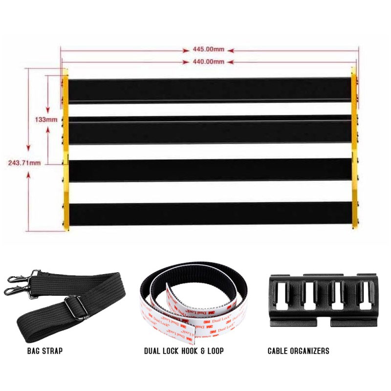 NUX NPB-M Pedal board บอร์ดเอฟเฟค