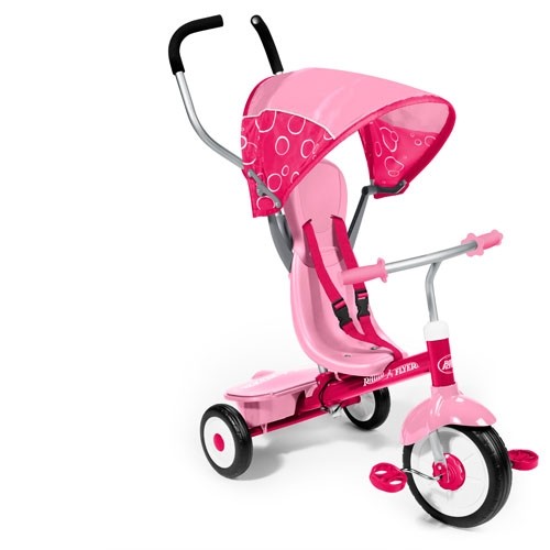 Radio Flyer 4 in 1 Trike Pink จักรยานสามล้อสุดคุ้ม ใช้ตั้งแต่เด็กเล็กถึงเด็กโต