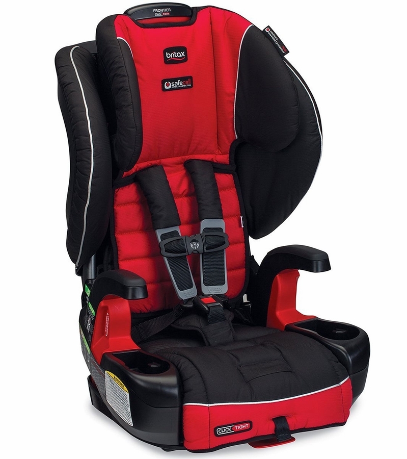 Britax Frontier ClickTight Booster Car Seat,Congo คาร์ซีท ที่นั่งนิรภัยสำหรับเด็ก (สินค้าขายดี)